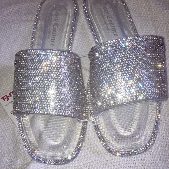 Juicy Rhinestone Slides - Picture 7 of 8